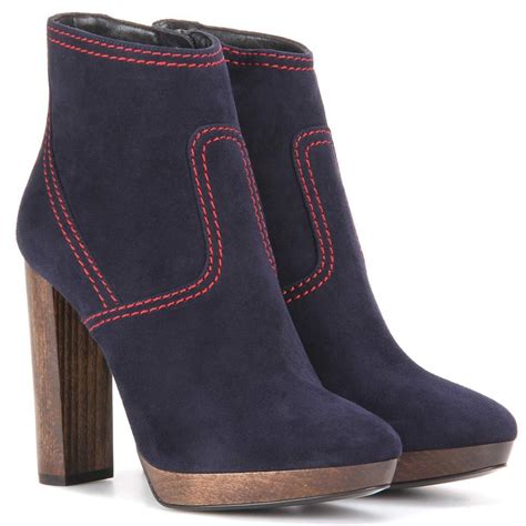 Burberry Hazelhurst 115 Suede Ankle Boots 